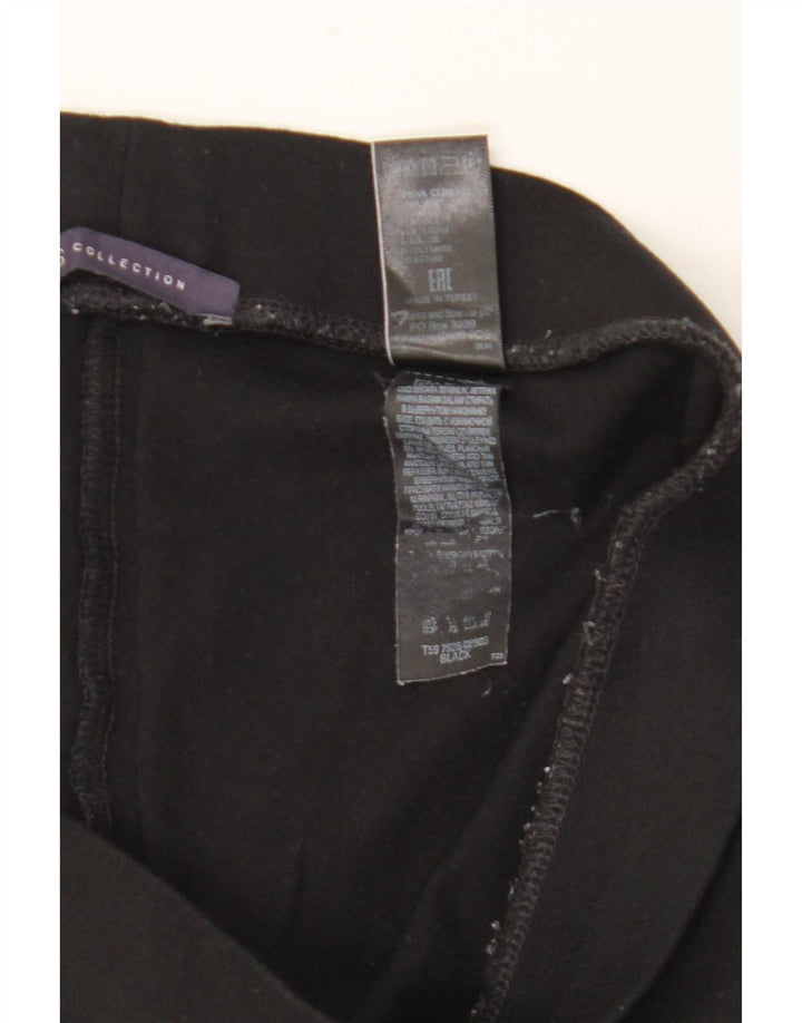 Leggings cu etrier pentru femei Marks & Spencer UK 12 Medium Black Viscose