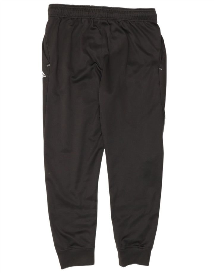 Pantaloni de trening cargo Reebok pentru bărbați Joggeri mari, negru, poliester