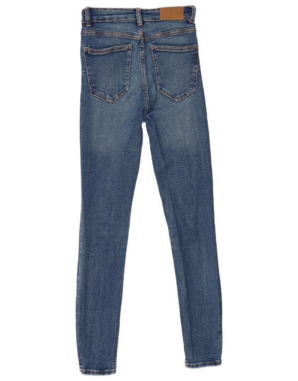Blugi skinny dama Zara EU 36 XS W26 L28 Albastru