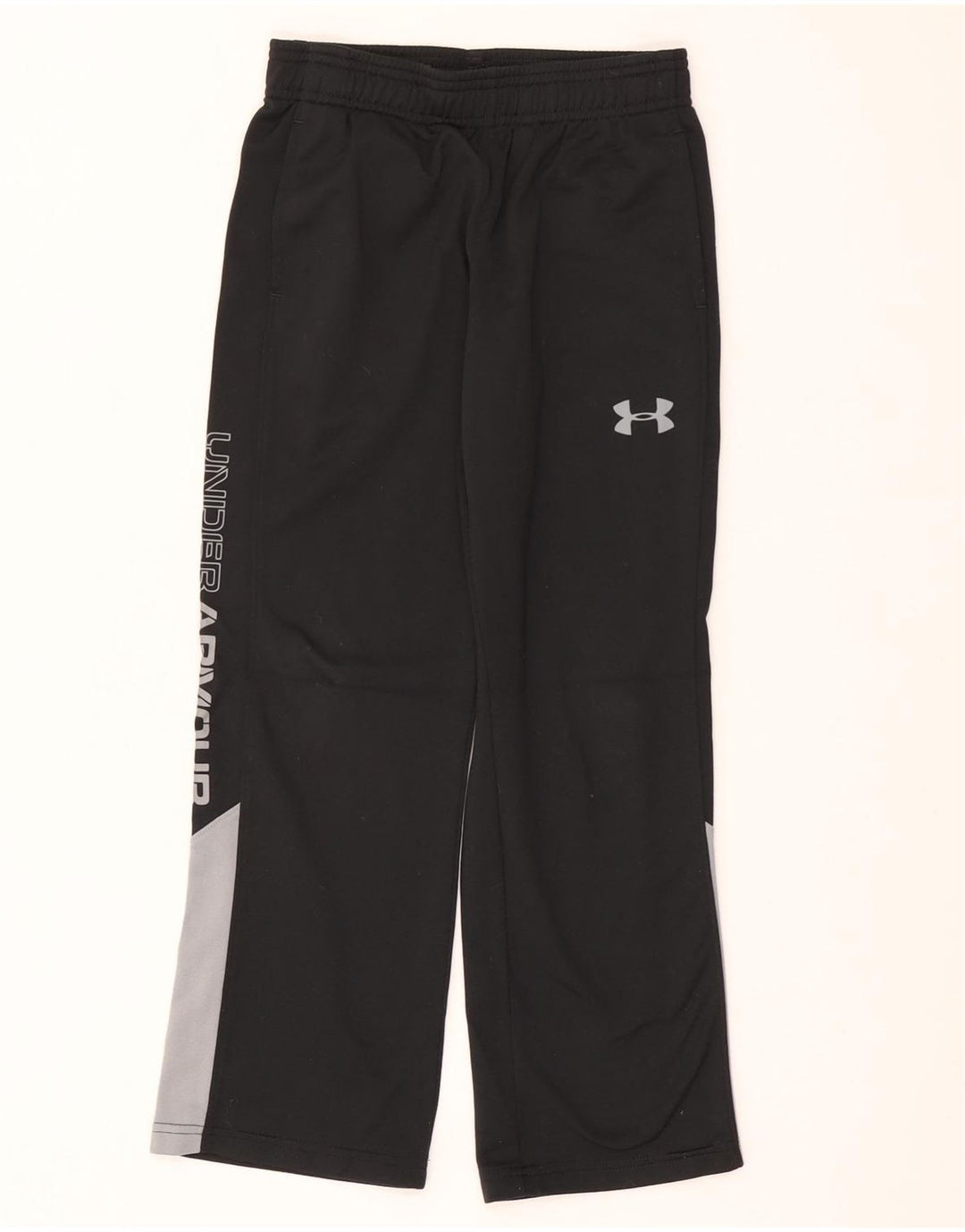 Pantaloni de trening UNDER ARMOUR Băieți 6-7 Ani XS W22 L22 Negru