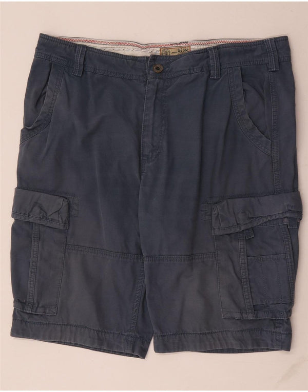 Pantaloni scurți cargo pentru bărbați Fat Face W38 XL, bumbac bleumarin