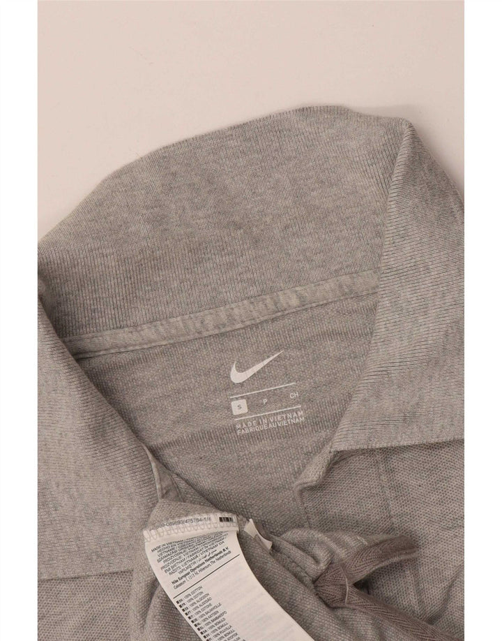 Tricou polo grafic HELLAS VERONA Nike pentru bărbați, bumbac gri mic