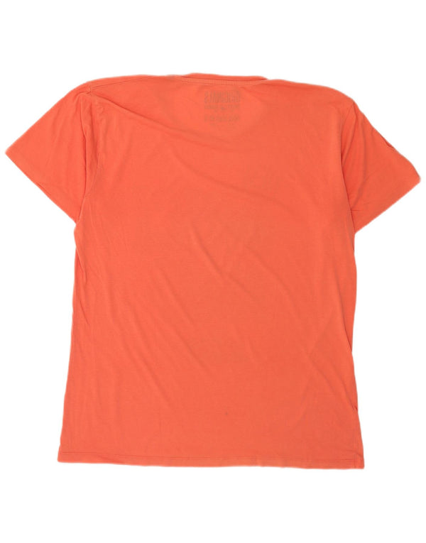 Tricou grafic Jack & Jones pentru bărbați Top 2XL portocaliu