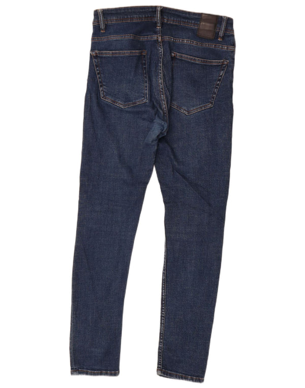 Blugi skinny pentru bărbați Zara EU 40 Medium W31 L31 Bleumarin