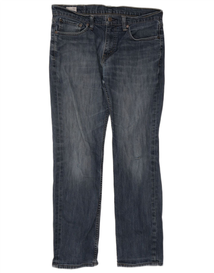 Blugi drepti pentru bărbați Levi's W32 L30 Bumbac albastru