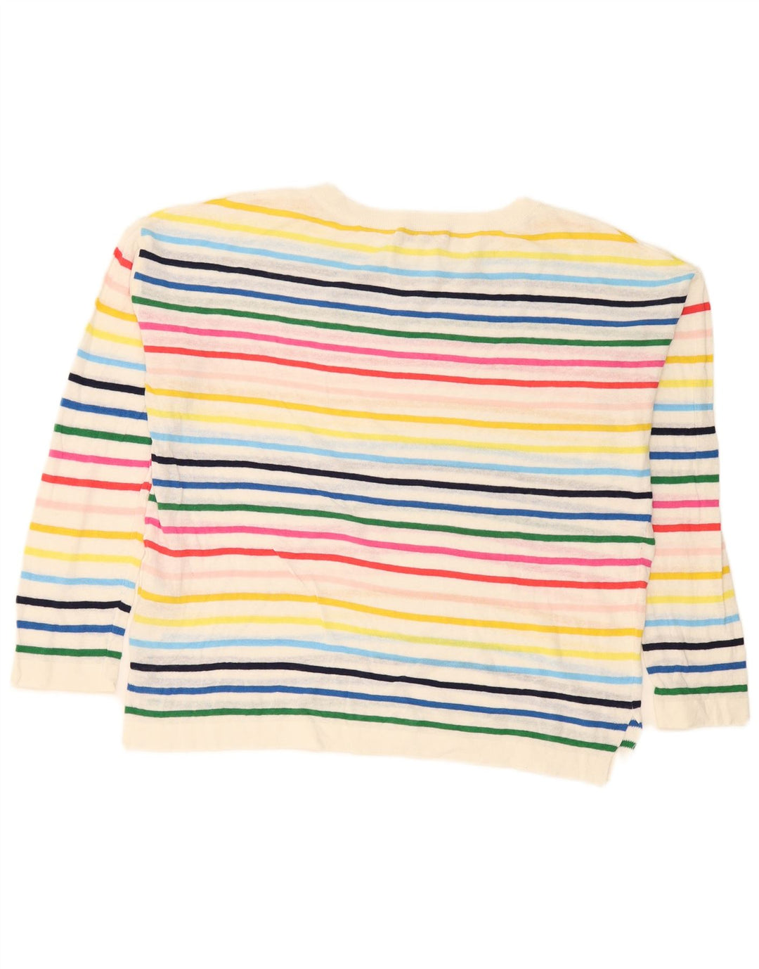 Pulover Hobbs pentru damă, cu gât de barcă, cu dungi medii, multicolore, UK 14