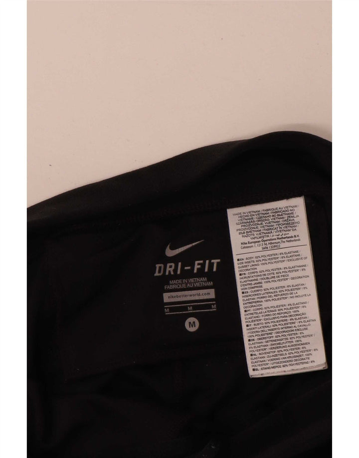 Leggings Nike Dri Fit pentru femei UK 12 Poliester mediu negru