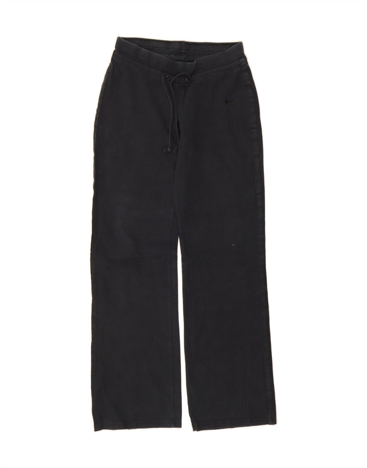 NIKE Womens Tracksuit Trousers UK 14 Medium  Navy Blue Cotton Vintage Nike and Second-Hand Nike from Messina Hembry 