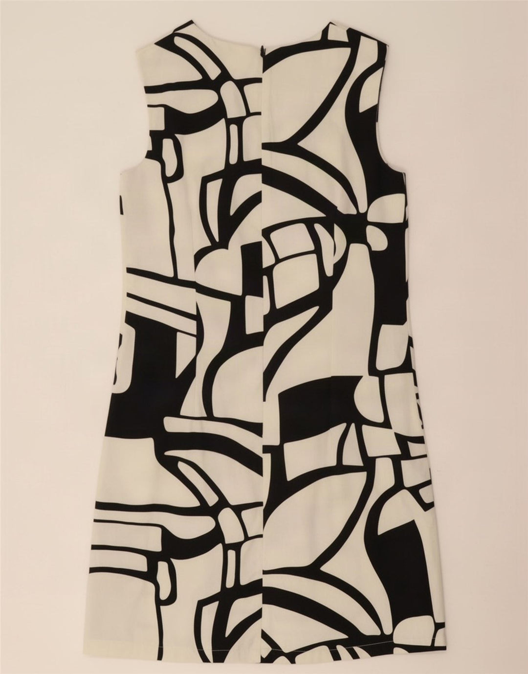 Rochie A-Line Fără mâneci Desigual pentru femei cu model abstract EU 38 Medium White