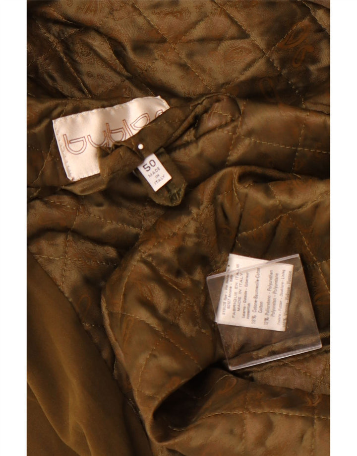 Palton pentru bărbați BYBLOS IT 50 mare bumbac kaki