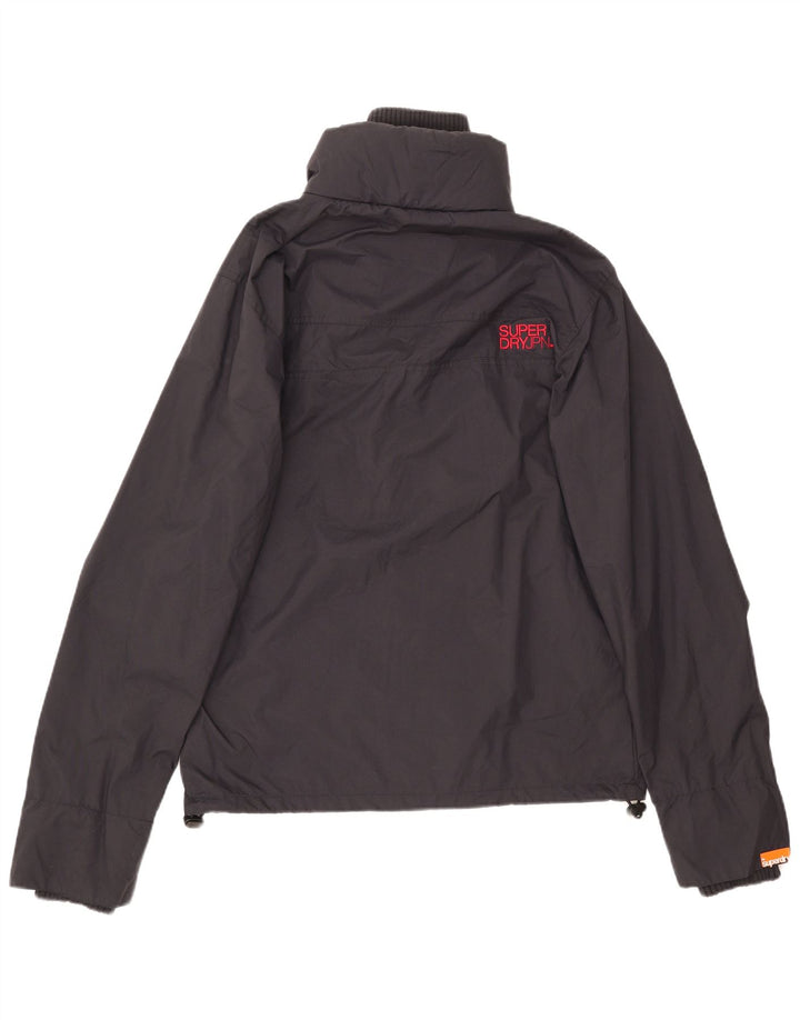 Jachetă de ploaie pentru bărbați Superdry UK 40 mare, albastru bleumarin, nailon