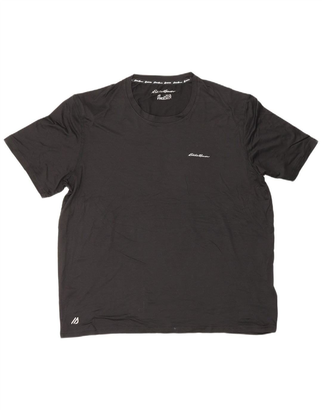 EDDIE BAUER Tricou Bărbați Top XL Negru Poliester