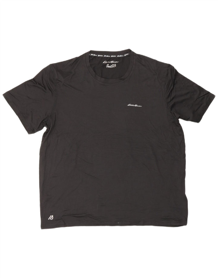 EDDIE BAUER Tricou Bărbați Top XL Negru Poliester