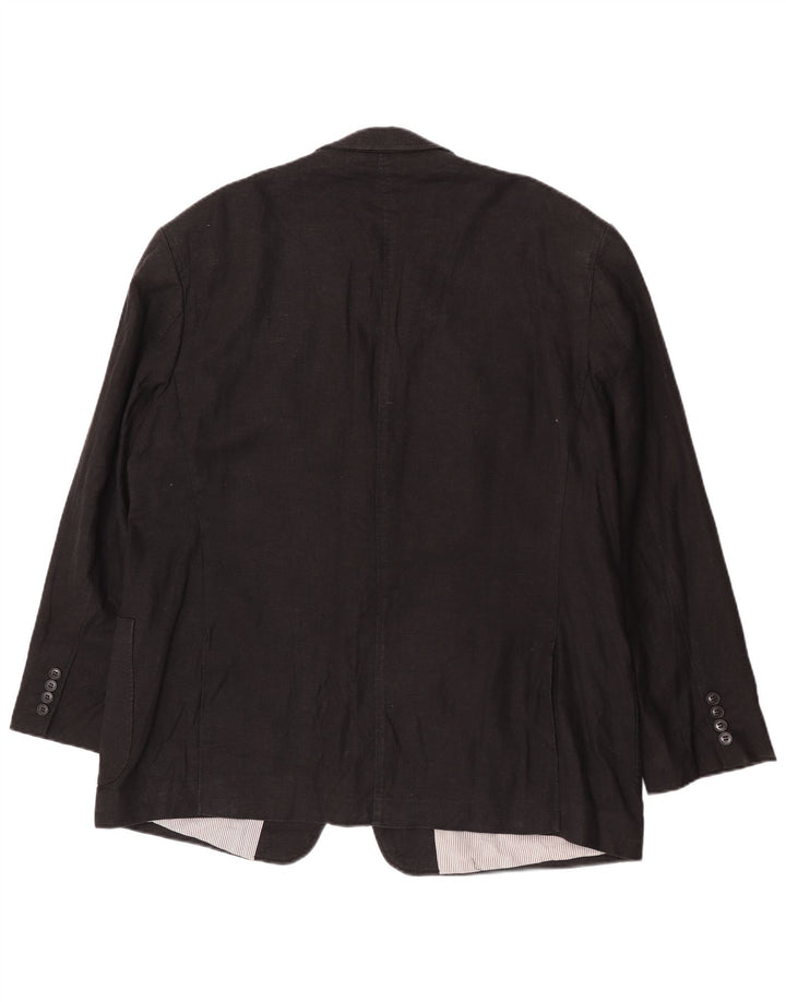Jachetă pentru bărbați Marks & Spencer, cu 2 nasturi, UK 48 2XL, in negru
