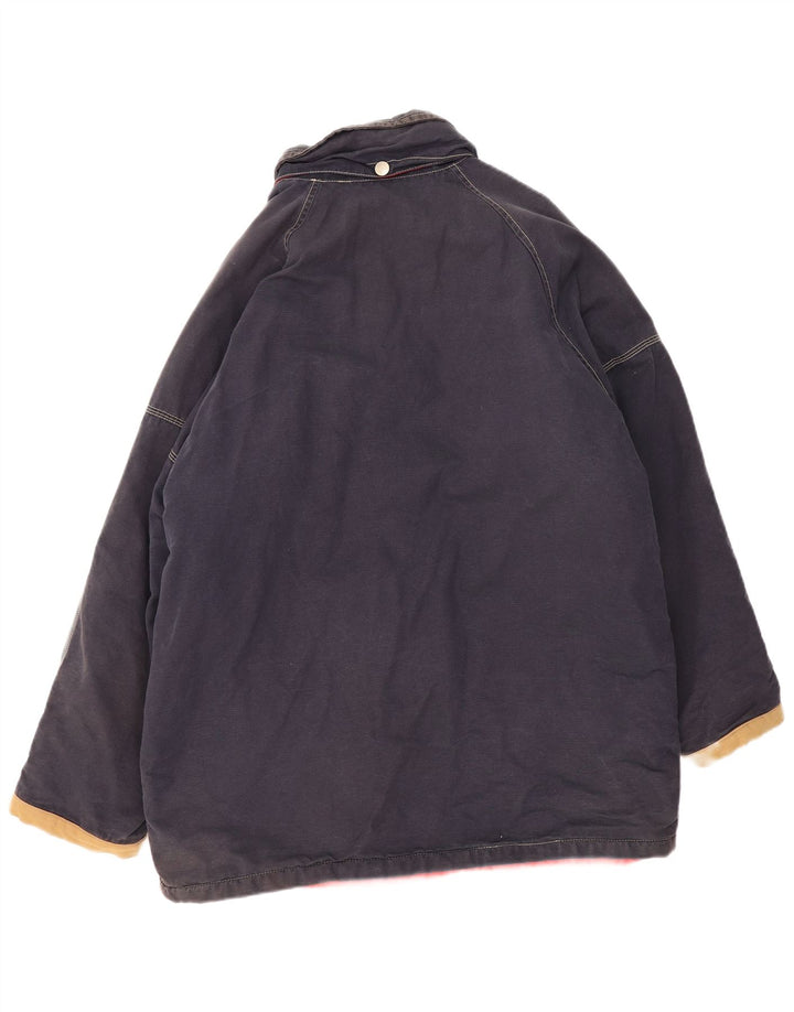 Jachetă vintage pentru bărbați UK 44 2XL bleumarin
