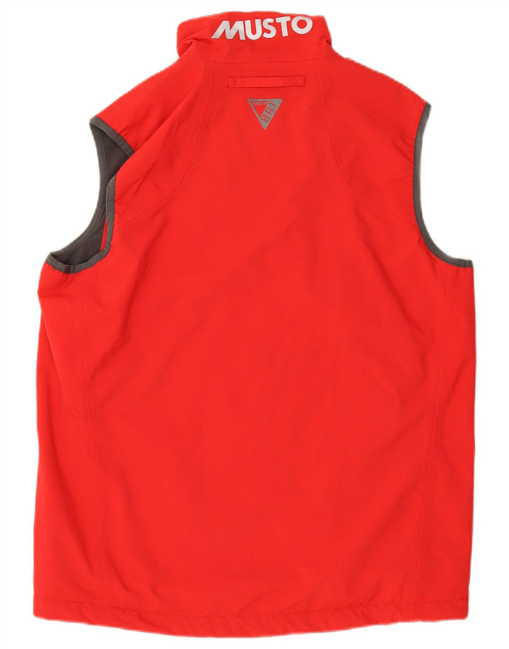 Musto Gilet pentru bărbați UK 38 Medium Red Poliamidă