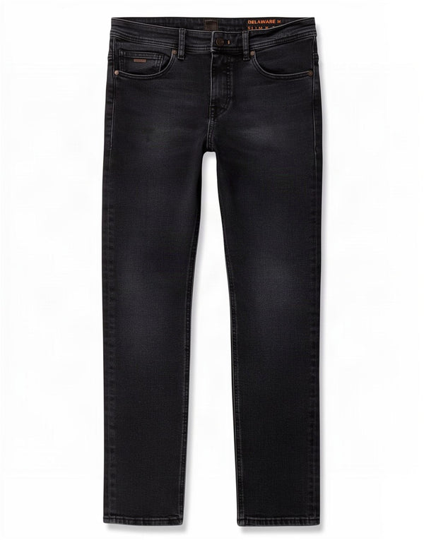 Blugi pentru bărbați Hugo Boss Delaware Slim W30 L30 negri