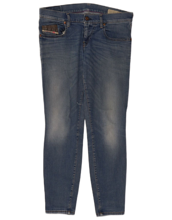 Blugi skinny DIESEL pentru femei W30 L28 Bumbac albastru