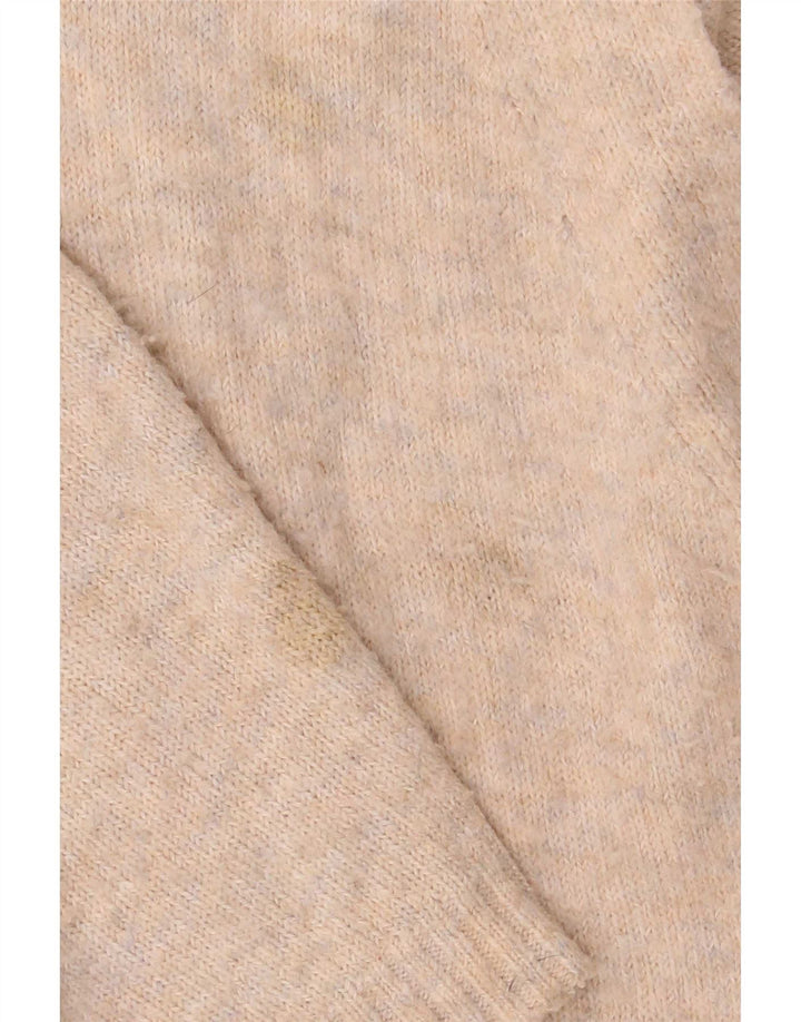 Pulover cardigan cu paragate pentru femei Marks & Spencer UK 14 Bej mediu