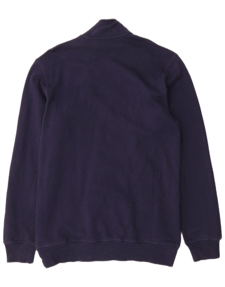 Jachetă de trening pentru bărbați Reebok, din bumbac, albastru, mediu