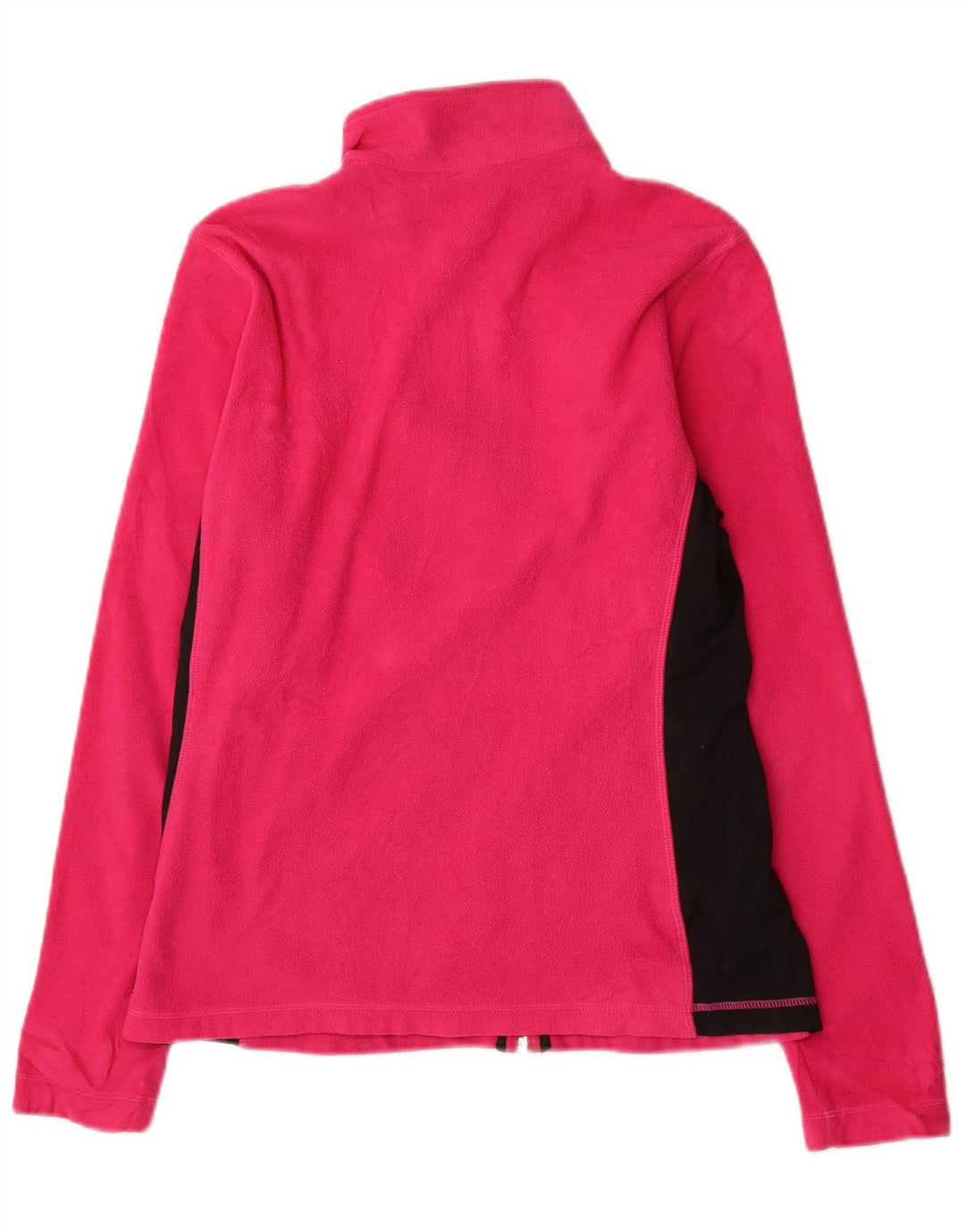 Jachetă fleece pentru femei Reebok UK 10 mic, roz, poliester color bloc