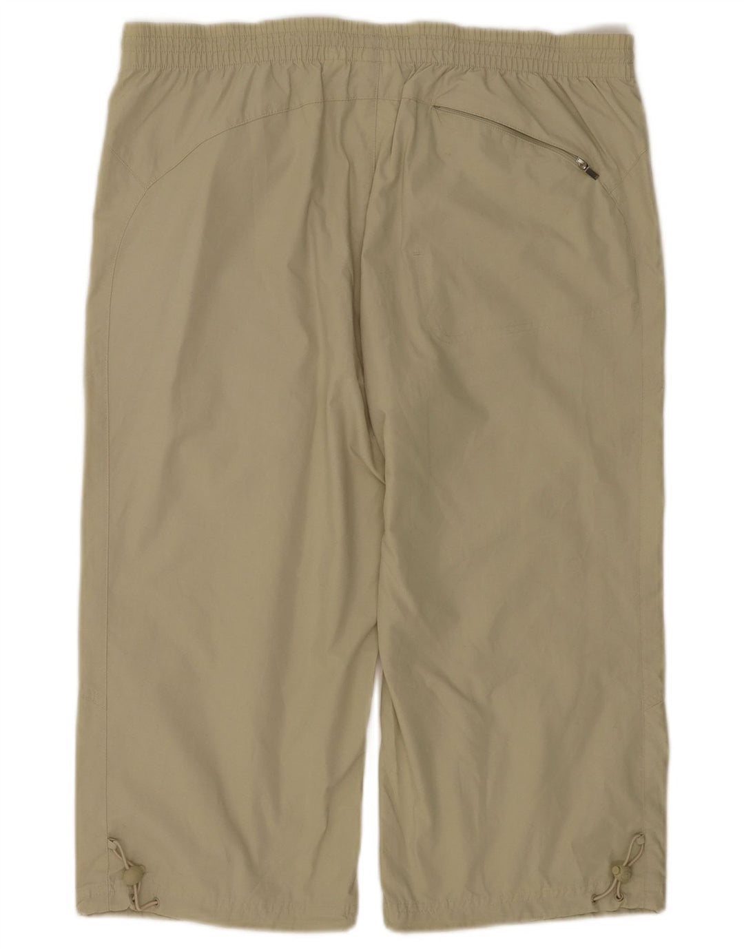 Pantaloni de trening capri Adidas pentru bărbați, poliester mediu kaki