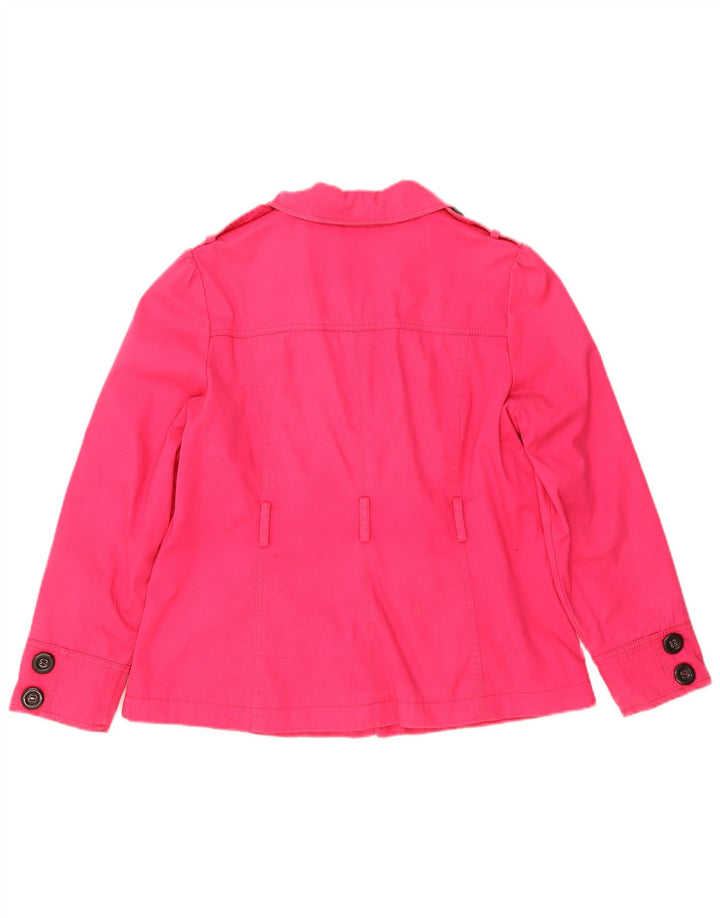 Palton pentru femei Marks & Spencer UK 16 mare bumbac roz
