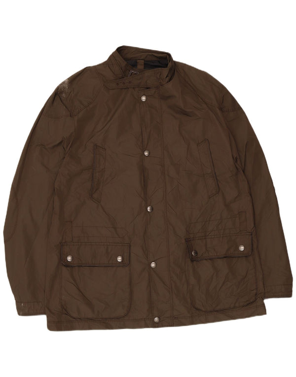 Jachetă Massimo Dutti pentru bărbați UK 44 2XL Maro Poliester