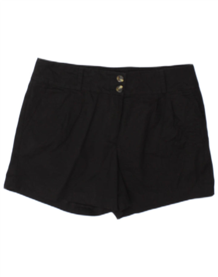 Pantaloni scurti chino pentru femei Oasis UK 12 Medium W32 Bumbac negru
