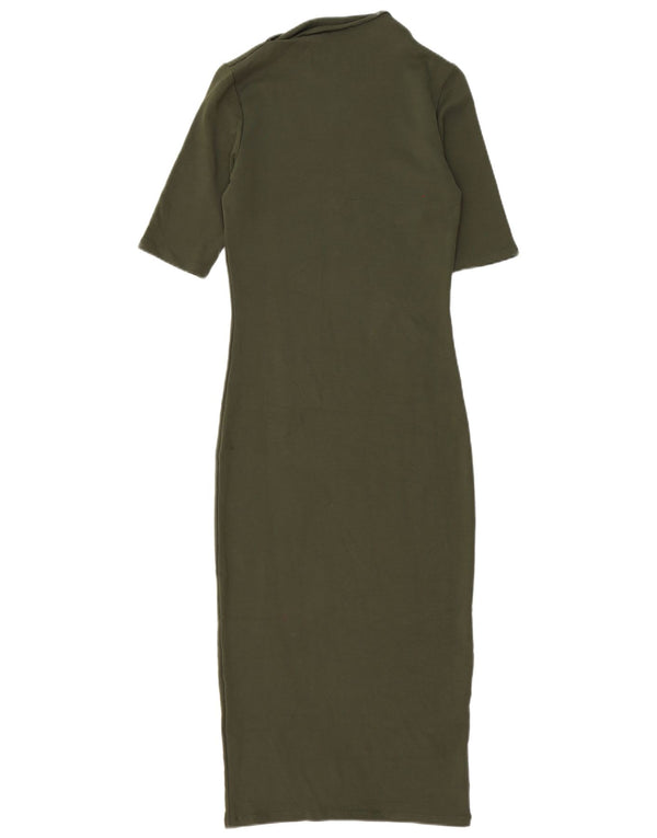 Rochie Bodycon pentru Damă Zara UK 10 Small Khaki