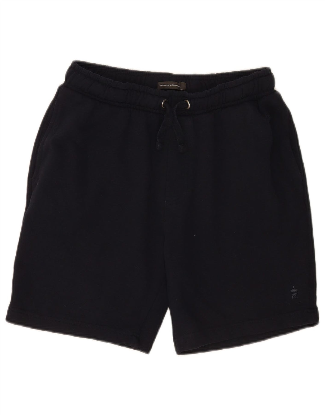 Pantaloni scurti sport pentru bărbați de la French Connection, din bumbac, albastru bleumarin