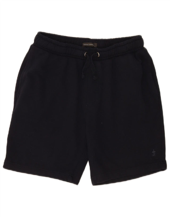 Pantaloni scurti sport pentru bărbați de la French Connection, din bumbac, albastru bleumarin