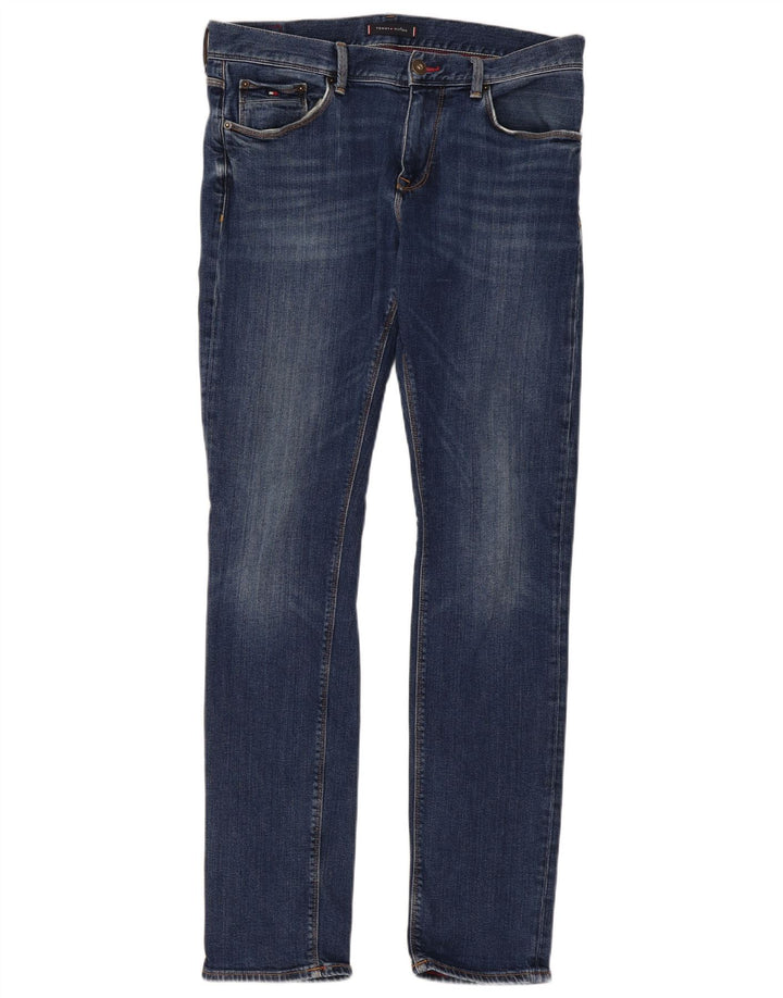 Blugi pentru bărbați Tommy Hilfiger Bleecker Slim W34 L34 Albastru