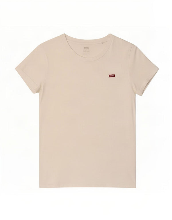 Tricou pentru femei Levi's Top UK 10 Small White Bumbac