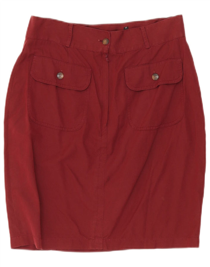 Fusta creion pentru femei SUPERIOR IT 44 Medium W27 Bumbac Burgundy