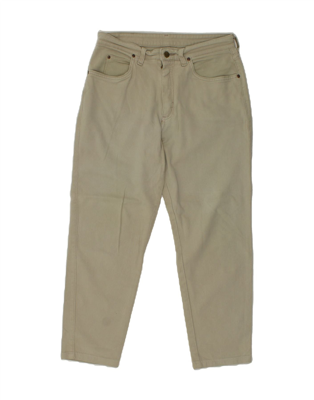 LEE Womens Slim Jeans W32 L27 Beige Cotton Vintage Lee and Second-Hand Lee from Messina Hembry 
