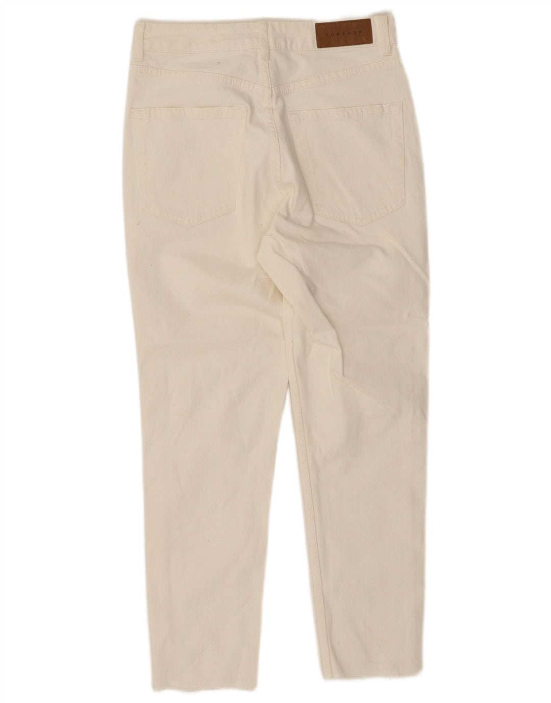 Blugi slim pentru femei Topshop L28 L26 Poliester alb