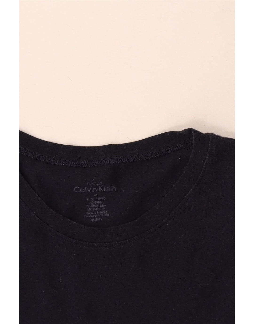 Tricou grafic Calvin Klein pentru femei Top UK 14 Medium Bleumarin