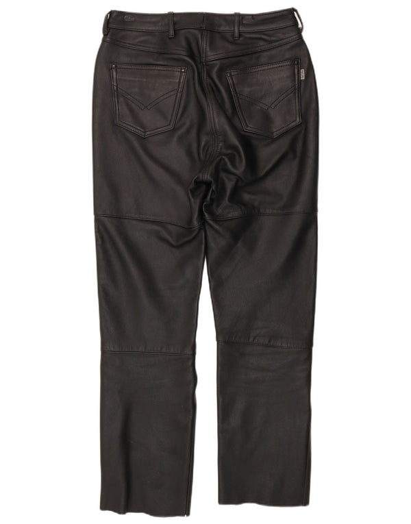 Hein Gericke Pantaloni din piele pentru femei EU 40 Medium W30 L29 Piele neagră