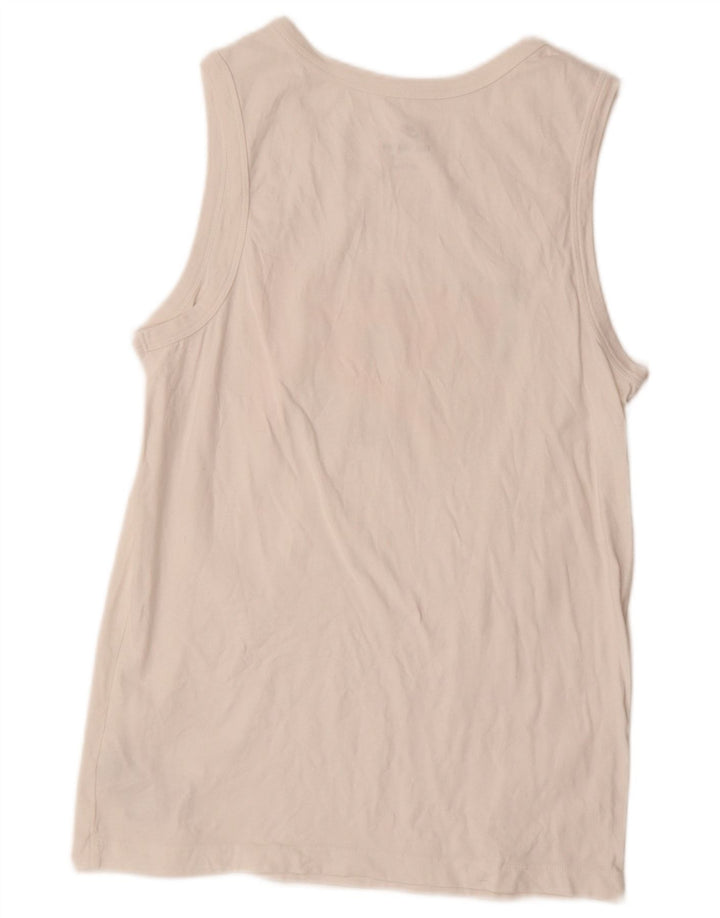 Tricou grafic Fila pentru bărbați Top mic Bumbac alb