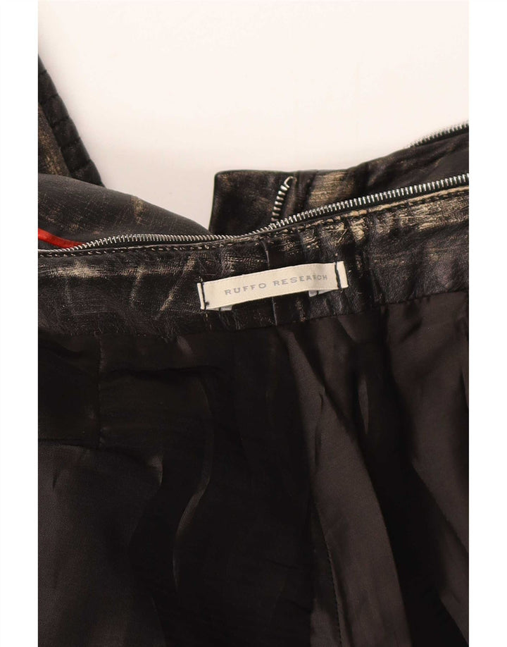 Rufffo Research Pantaloni de motociclist pentru femei W28 L34 negri pete