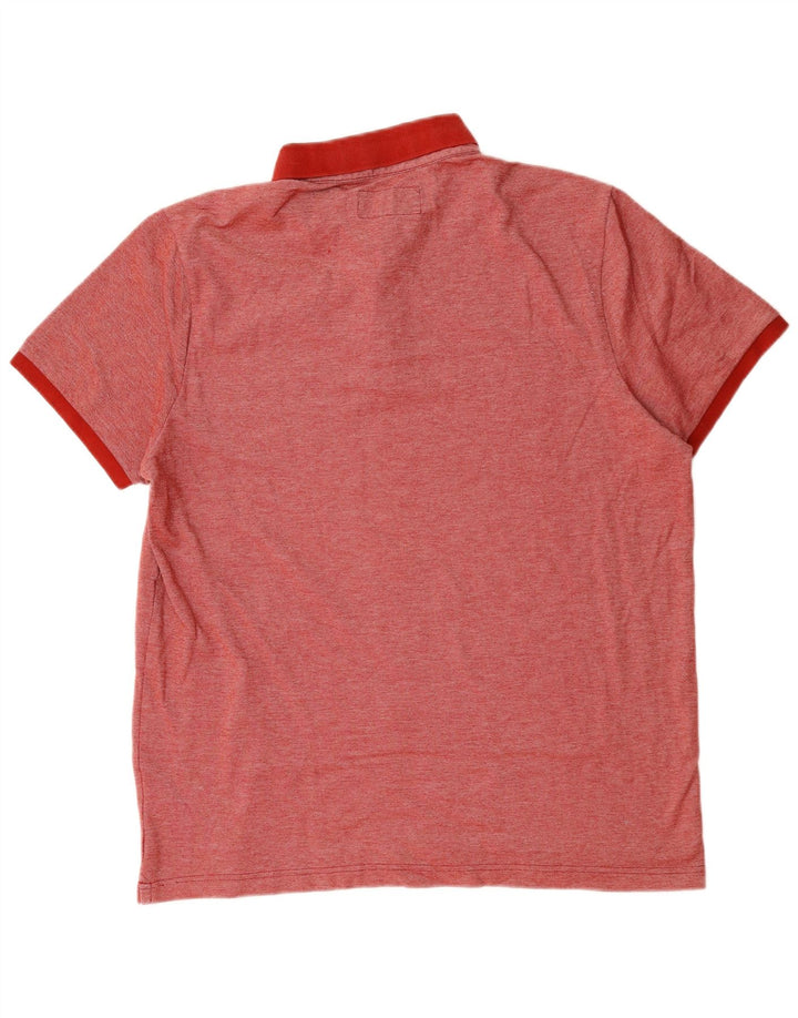 Tricou polo Abercrombie & Fitch pentru bărbați XL poliester roșu
