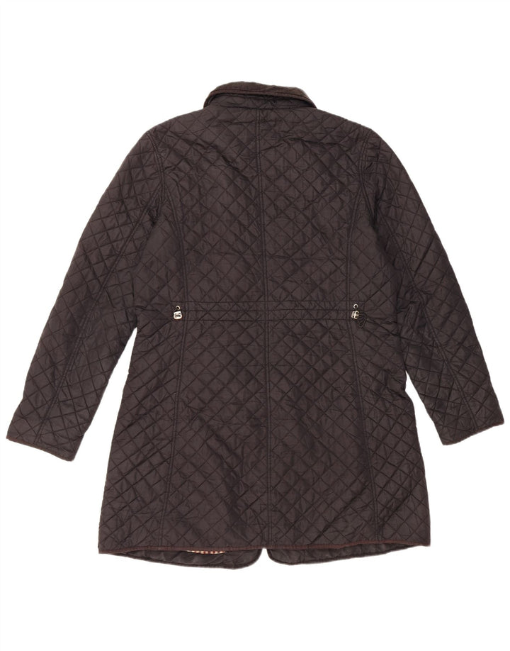 Jachetă matlasată Hobbs pentru femei UK 14 Medium Black Nylon