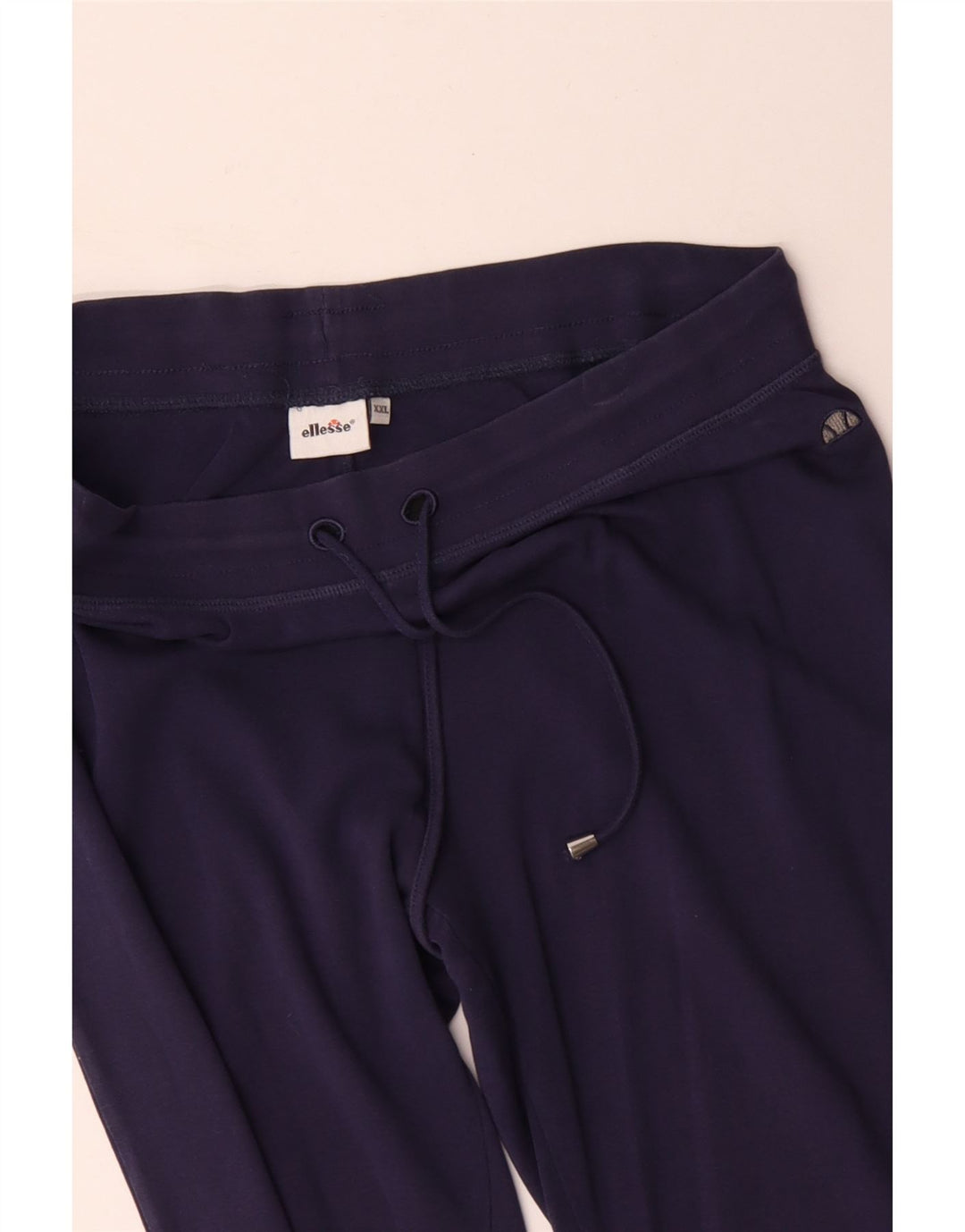 Pantaloni de trening ELLESSE pentru femei UK 20 2XL Bumbac bleumarin