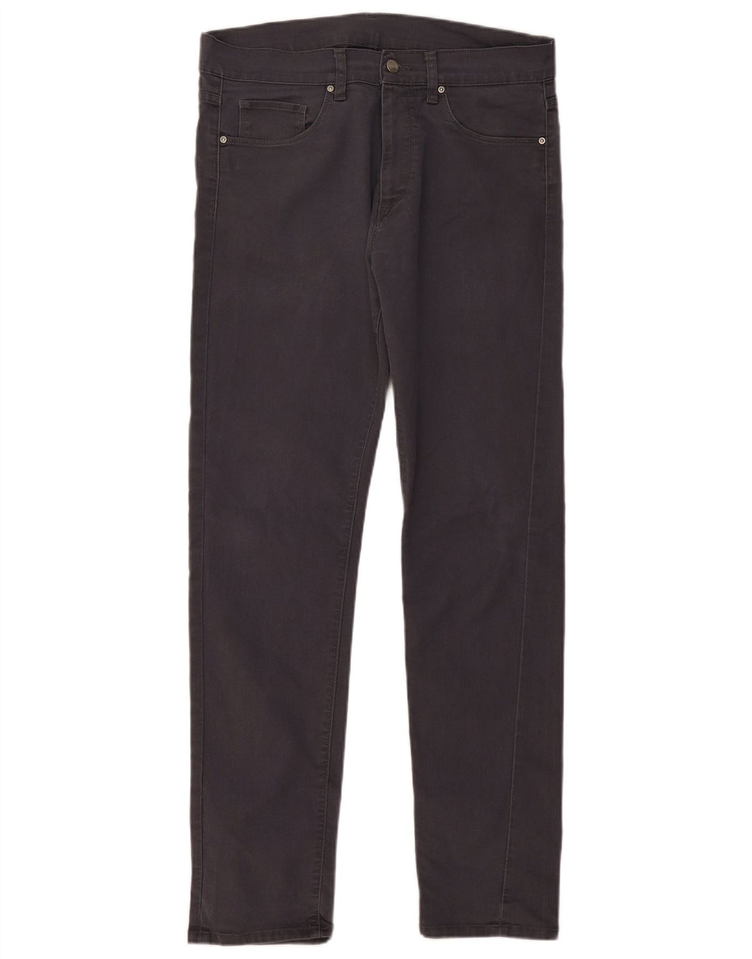 CARHARTT Pantaloni slim casual pentru bărbați W33 L32 bumbac bleumarin