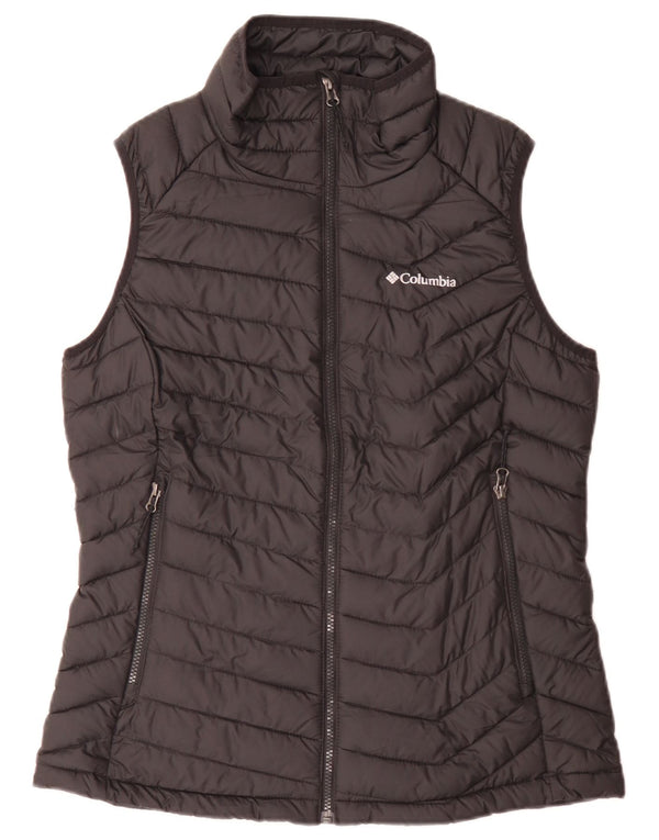 Gilet căptușit cu grafic Omni-Heat Columbia pentru femei UK 16, mare, negru, poliester