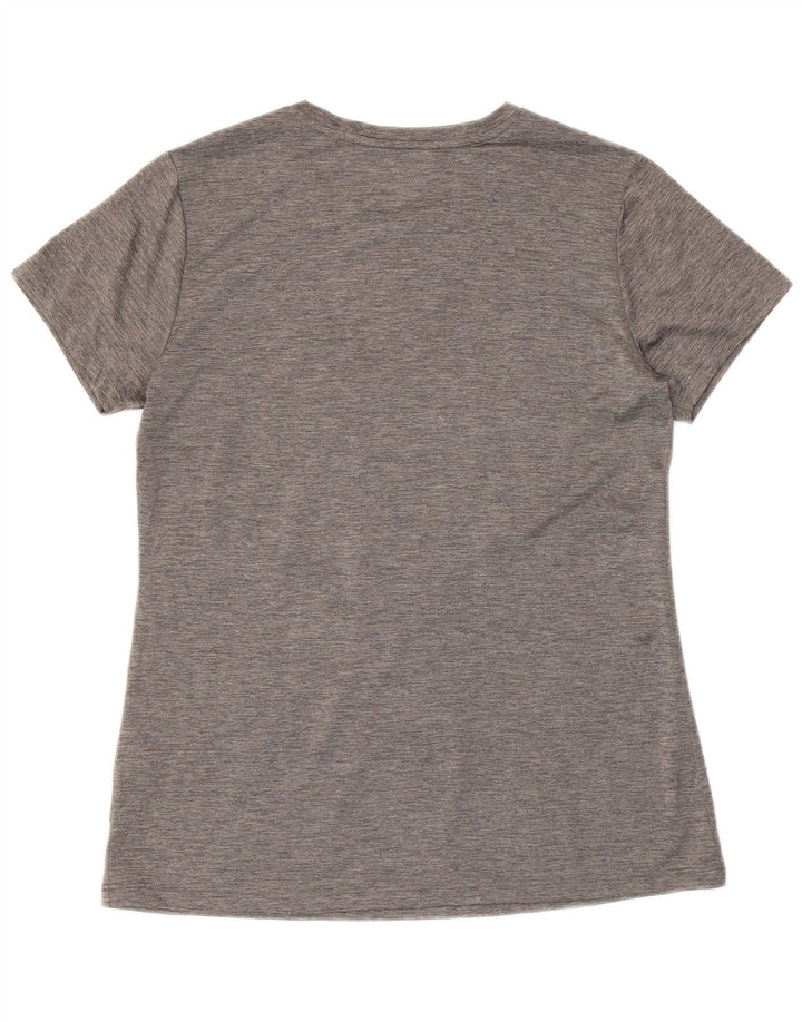 Tricou cu grafic Fila pentru femei Top UK 14 Medium Gri Poliester
