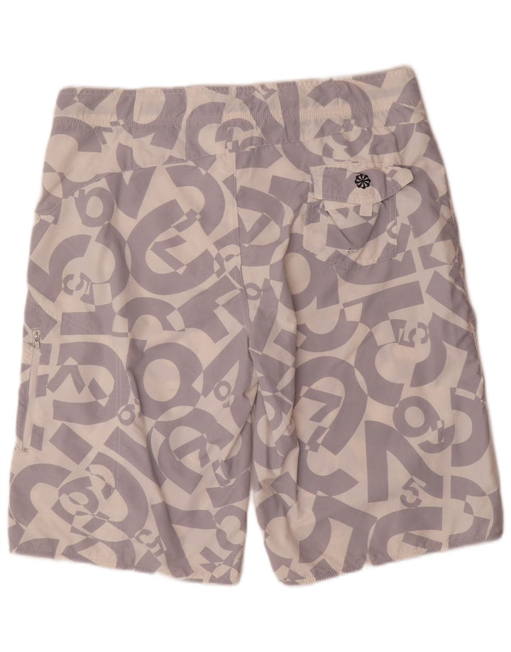 Pantaloni scurți de înot NIKE pentru bărbați, nailon geometric geometric, violet