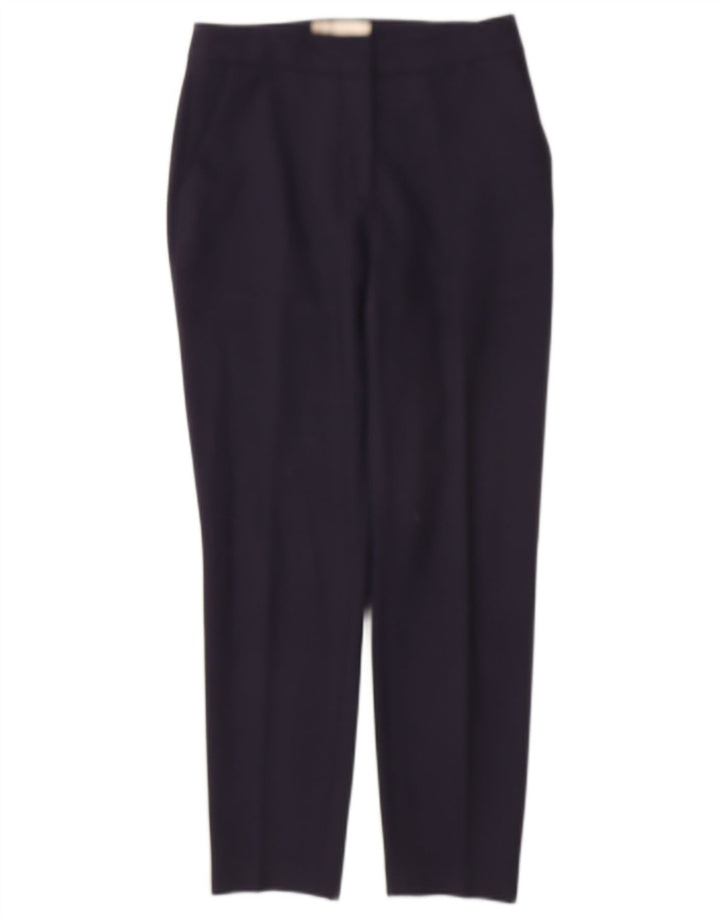 HOBBS Pantaloni chino subțiri pentru femei L28 L28 Lână bleumarin