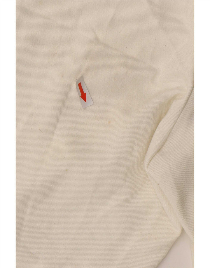 Sergio Tacchini Pantaloni scurți casual pentru femei IT 46 Large W32 White Colorblock